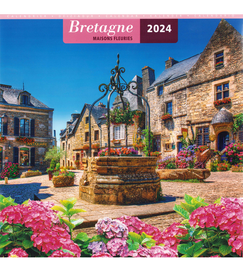 Calendrier Bretagne 2024 -  France